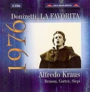 Donizetti - La Favorita ryhmässä CD @ Bengans Skivbutik AB (3661720)