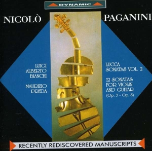 Paganini - Sonate Di Lucca Vol 2 ryhmässä ME SUOSITTELEMME / Joululahjavinkki: CD @ Bengans Skivbutik AB (3662181)