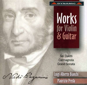 Paganini - Works For Violin And Guitar ryhmässä ME SUOSITTELEMME / Joululahjavinkki: CD @ Bengans Skivbutik AB (3662195)