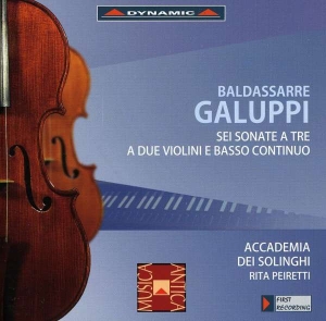 Galuppi - Sei Sonate A Due Violino ryhmässä ME SUOSITTELEMME / Joululahjavinkki: CD @ Bengans Skivbutik AB (3662217)