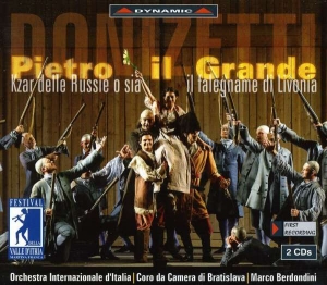 Donizetti - Pietro Il Grande ryhmässä CD @ Bengans Skivbutik AB (3662231)