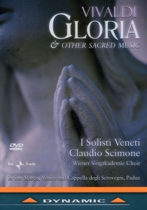 Vivaldi - Gloria / Sacred Music ryhmässä DVD & BLU-RAY @ Bengans Skivbutik AB (3662250)