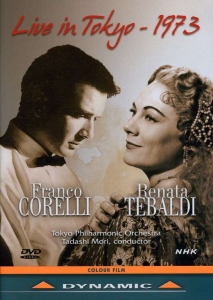 Corelli-Tebaldi - Live In Tokyo ryhmässä DVD & BLU-RAY @ Bengans Skivbutik AB (3662251)