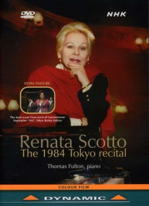 Renata Scotto - The 1984 Tokyo Recital ryhmässä DVD & BLU-RAY @ Bengans Skivbutik AB (3662259)