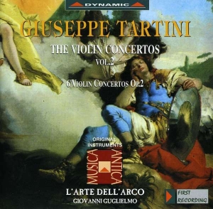 Tartini - The Violin Concertos Vol 2 ryhmässä CD @ Bengans Skivbutik AB (3662737)
