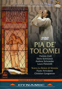 Donizetti - Pia De Tolomei ryhmässä DVD & BLU-RAY @ Bengans Skivbutik AB (3662936)