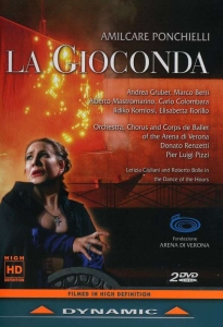 Ponchielli - La Gioconda ryhmässä DVD & BLU-RAY @ Bengans Skivbutik AB (3662939)