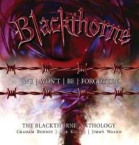 Blackthorne - We Won't Be Forgotten:Blackthorne A ryhmässä CD @ Bengans Skivbutik AB (3664690)