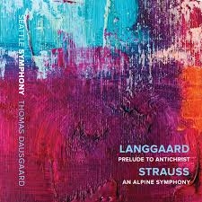 Langgaard Rued Strauss Richard - Prelude To Antichrist & An Alpine S ryhmässä CD @ Bengans Skivbutik AB (3666013)