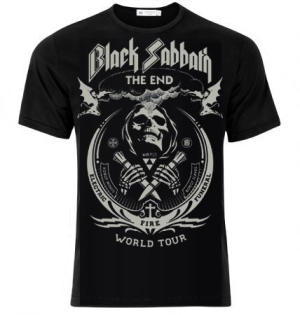 Black Sabbath - Black Sabbath T-Shirt The End ryhmässä MERCH @ Bengans Skivbutik AB (3666249)