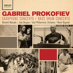 Prokofiev Gabriel - Saxophone Concerto, Bass Drum Conce ryhmässä ME SUOSITTELEMME / Joululahjavinkki: CD @ Bengans Skivbutik AB (3671830)