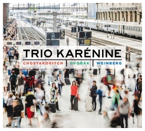 Trio Karenine - Shostakovich/Dvorak/Weinberg ryhmässä CD @ Bengans Skivbutik AB (3672583)