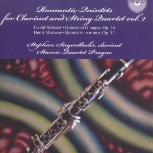 Strässer / Marteau - Romantic Quintets For Clarinet An ryhmässä CD @ Bengans Skivbutik AB (3674731)