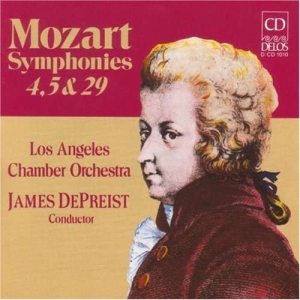 Mozart Wolfgang Amadeus - Symphonies 4 5 And 29 ryhmässä CD @ Bengans Skivbutik AB (3677258)