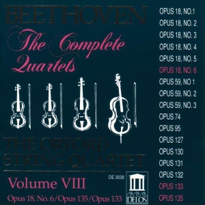 Beethoven Ludwig Van - String Quartets Vol Viii ryhmässä CD @ Bengans Skivbutik AB (3677372)