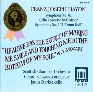 Haydn Franz Joseph - Symphonies 61 & 103 Cello Concerto ryhmässä CD @ Bengans Skivbutik AB (3677389)