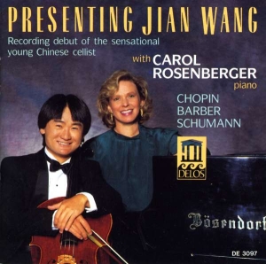 Chopin Frederic Schumann Robert B - Presenting Jian Wang ryhmässä CD @ Bengans Skivbutik AB (3677405)