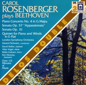 Beethoven Ludwig Van - Rosenberger Plays Beethoven ryhmässä CD @ Bengans Skivbutik AB (3677607)