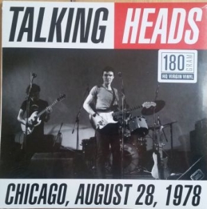 Talking Heads - Chicago Aug 28 1978 (Blue Vinyl Lp) ryhmässä Minishops / Talking Heads @ Bengans Skivbutik AB (3679153)