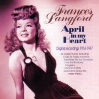 Langford Frances - April In My Heart ryhmässä CD @ Bengans Skivbutik AB (3700947)