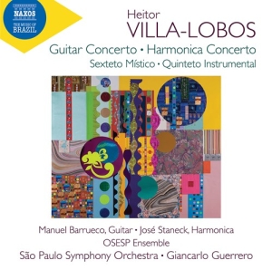 Villa-Lobos Heitor - Guitar Concerto Harmonica Concerto ryhmässä CD @ Bengans Skivbutik AB (3704332)