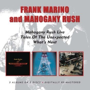 Marino Frank And Mahogany Rush - Live/Tales Of The Unexpected/What's ryhmässä CD @ Bengans Skivbutik AB (3718776)