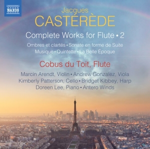 Casterede Jacques - Complete Works For Flute, Vol. 2 ryhmässä ME SUOSITTELEMME / Joululahjavinkki: CD @ Bengans Skivbutik AB (3729413)