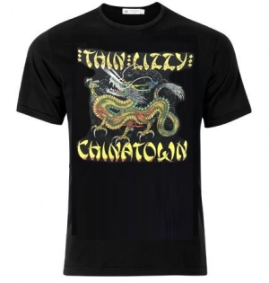 Thin Lizzy - Thin Lizzy T-Shirt Chinatown ryhmässä Minishops / Thin Lizzy @ Bengans Skivbutik AB (3733626)