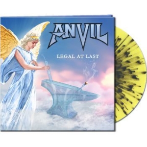 Anvil - Legal At Last (Yellow/Splatter Viny ryhmässä VINYYLI @ Bengans Skivbutik AB (3733790)