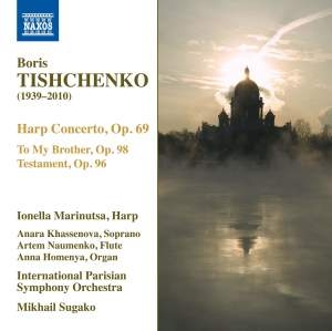 Tishchenko Boris Ivanovich - Complete Works For Harp ryhmässä ME SUOSITTELEMME / Joululahjavinkki: CD @ Bengans Skivbutik AB (3733875)