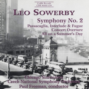 Sowerby Leo - Symphony No.2 ryhmässä CD @ Bengans Skivbutik AB (3734622)