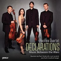 Janacek/Seeger/Hindemith - Pacifica Quartet: Declarations ryhmässä CD @ Bengans Skivbutik AB (3734672)