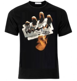 Judas Priest - Judas Priest T-Shirt British Steel ryhmässä Minishops / Judas Priest @ Bengans Skivbutik AB (3735372)