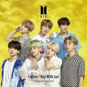 Bts - Lights/Boy With Luv ryhmässä Minishops / K-Pop Minishops / BTS @ Bengans Skivbutik AB (3736307)