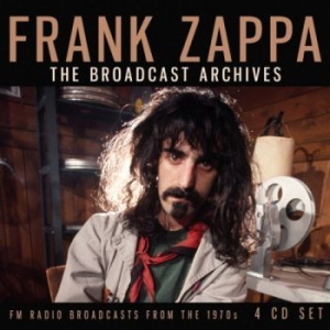 Frank Zappa - Broadcast Archives The (4 Cd Live B ryhmässä Minishops / Frank Zappa @ Bengans Skivbutik AB (3736396)