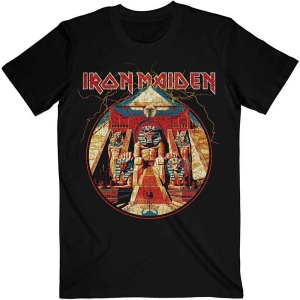 Iron Maiden - Powerslave Lightning Circle Uni Bl ryhmässä MERCH @ Bengans Skivbutik AB (3739610r)