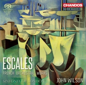 Various - Escales - French Orchestral Works ryhmässä Musiikki / SACD / Klassiskt @ Bengans Skivbutik AB (3743375)