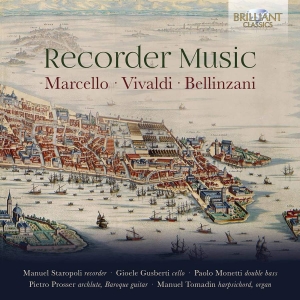 Bellinzani Paolo Benedetto Marcel - Recorder Music ryhmässä CD @ Bengans Skivbutik AB (3743447)