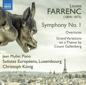 Farrenc Louise - Symphony No. 1 Overtures Nos. 1-2 ryhmässä ME SUOSITTELEMME / Joululahjavinkki: CD @ Bengans Skivbutik AB (3743498)