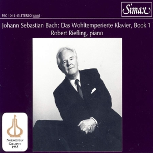 Rieflingrobert - Bach:Wohltemp Clavier Vol.1 ryhmässä CD @ Bengans Skivbutik AB (3744577)