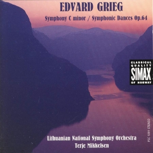 Litauen Nat Symp Orch/Mikkelse - Grieg:Symp Cminor/Symph Dances ryhmässä CD @ Bengans Skivbutik AB (3744590)