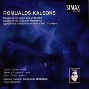 Latvian Nat S.O/Mikkelsen - Kalsons,R:Conc.For Sol&Orch. ryhmässä CD @ Bengans Skivbutik AB (3744623)