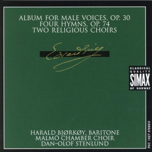 Bjørkøyharald/Malmø Ch.Choir - Grieg:Album For Male Voices ryhmässä CD @ Bengans Skivbutik AB (3745776)