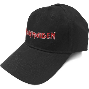 Iron Maiden - Logo Bl Baseball C ryhmässä Minishops / Iron Maiden @ Bengans Skivbutik AB (3750111)