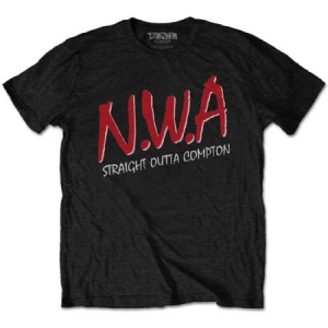 N.W.A - N.W.A UNISEX TEE: STRAIGHT OUTTA COMPTON ryhmässä MERCH @ Bengans Skivbutik AB (3750668)