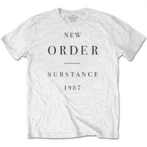 New Order - New Order Unisex Tee: Substance ryhmässä MERCH @ Bengans Skivbutik AB (3751211r)