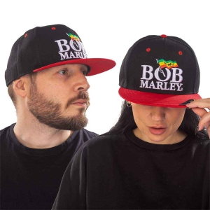 Bob Marley - Logo Bl Snapback C ryhmässä Minishops / Bob Marley @ Bengans Skivbutik AB (3754527)