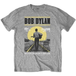 Bob Dylan - BOB DYLAN UNISEX TEE: SLOW TRAIN ryhmässä Minishops / Bob Dylan @ Bengans Skivbutik AB (3756586r)