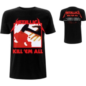 Metallica - Kill 'Em All Tracks Uni Bl ryhmässä MERCH @ Bengans Skivbutik AB (3756625r)