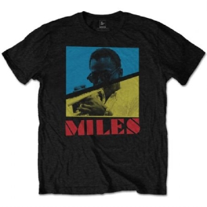 Miles Davis - MILES DAVIS UNISEX TEE: THROWBACK ryhmässä Minishops / Miles Davis @ Bengans Skivbutik AB (3756630r)